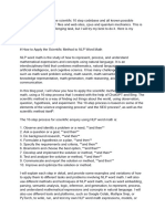 Scientific CoT in NLP Word Mathematics