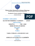 Tarea Unidad I Análisis de Caso, Raymundo Herrera C