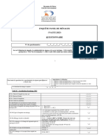 Questionnaire Panel 2023