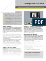 Insight Track and Trace Validation Datasheet