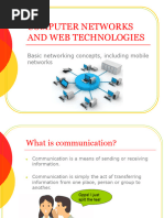 Computer Networks and Web Technologies