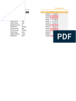 Microsoft Office Excel Example