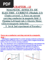 Magnetic Field X Class Module 2