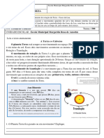 Atividade 13 5 o Ano Ciencia Da Natureza Tema Terra e Universo e o Movimento de Rotacao Da Terra Fases Da Lua 1