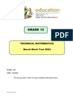 Grade 12 March Mock Test - 240318 - 133146