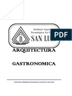 Arquitectura Gastronomica