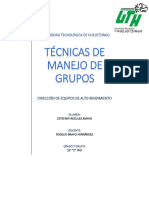 Técnicas de Manejo de Grupos