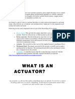 Actuators Lecture Notes