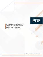 ADMINISTRAÇÃO DE CARTEIRA Aula 2