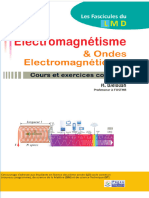 Electromagnétisme & Ondes Électromagnétiques - Cours Et Exercices Corrigés-Pages Bleues (2019)