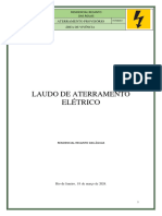 Laudo de Aterramento Elétrico Obra Recanto Das Águas Març 24