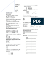 Evaluación Bimestral Matematicas 3° 1 Periodo