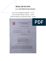 Informe #6. Movimiento Rectilineo