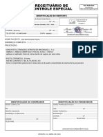 receitasSAGA Saúde - Receituário Controle Especial - Aline Elisa Gonçalves Pereira