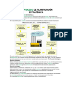 EL de Planificación Estratégica: Proceso