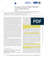 The Evidence Supporting The Revised EORTC-MSGERC Definitions For Invasive Fungal Infections