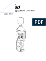 User's Guide: Digital Datalogging Sound Level Meter