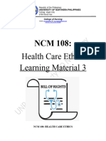 LM3 Principle of Stewardship and Role of Nurses As Stewards