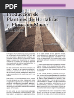 Costo de Macrotunel Metalico