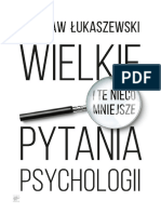 Łukaszewski - Wielkie I Te Nieco Mniejsze Pytania Psychologii