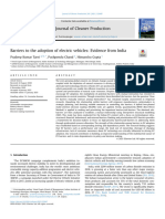 001 - Barriers To EV Adoption - EVidence From India