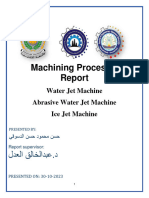 Waterjetmachine Report