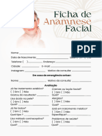 Ficha de Anamnese Facial - Geral