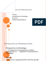 Sociological Perspectives 1