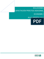 Economía I - Soluciones Ejercitación Adicional Aula Abierta 3 y 4