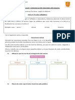 Guía de Orden Alfabetico Segundo Basico