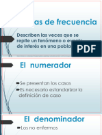 Medidas de Frecuencia 