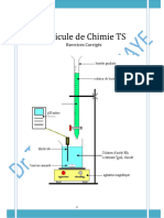 Exo Chimie TS2 Corrigé