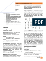 CHAPTER 3 Cell Division and Reproduction