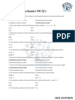 Quantum Mechanics MCQ