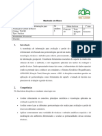 Plano Tematico - Tecnologia de Informacao para Avaliacao e Gestao de Risco