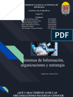 Sistemas de Información, Organizaciones y Estrategia.