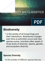 Biodiversity and Cladistics Group 8