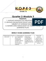 H.O.P.E 3: Quarter 2-Module 3