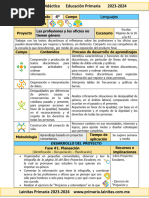 4to Grado Febrero - 05 Las Profesiones y Los Oficios No Tienen GC ºnero (2023-2024)