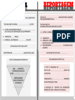 Notícia X Reportagem - Quadro Comparativo