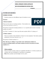 Greenhill Primary School-Buwaate P.6 Mathematics Week 2