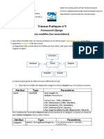 Travaux Pratiques n3 Les Assciations Django 2023