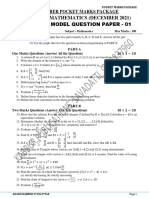 3 Set of Mid Term MQP Maths