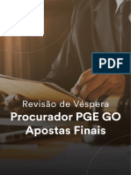 Revisao de Vespera PGE GO