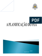 PLANIFICAÇÃO DO PEA - Aula 3 - DG, PDF