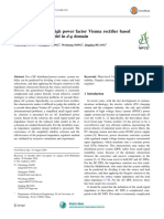 Stability Analysis of High Power Factor Vienna Rectifier Based On Reduced Order Model in D-Q Domain