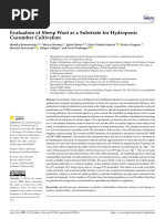 Evaluation of Sheep Wool As A Substrate For Hydroponic Cucumber Cultivation