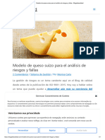 Modelo de Queso Suizo para El Análisis de Riesgos y Fallas - Blogdelacalidad