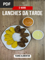 Lanches 1 - Teoria Alimentar