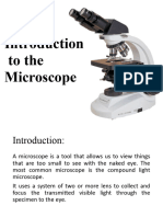 Introduction To The Microscope